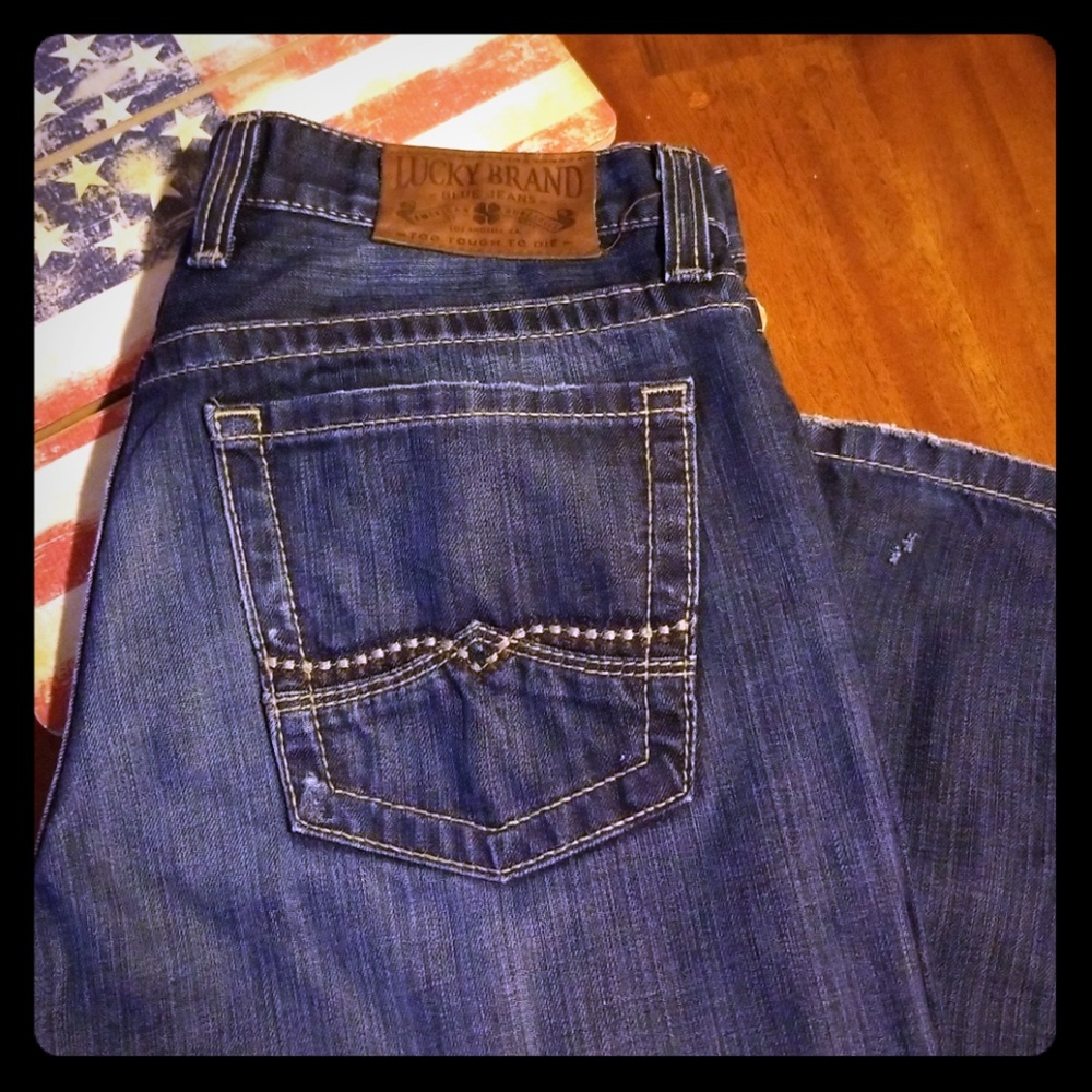 Men's Lucky Brand American Blue Jeans
